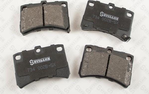 Stellox 734 002B-SX - Brake Pad Set, disc brake autospares.lv