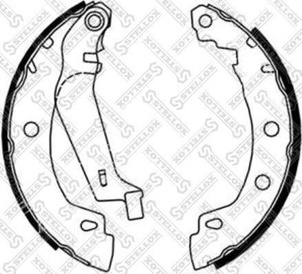 Stellox 731 100-SX - Brake Shoe Set autospares.lv