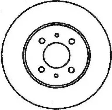 Stop 561469S - Brake Disc autospares.lv