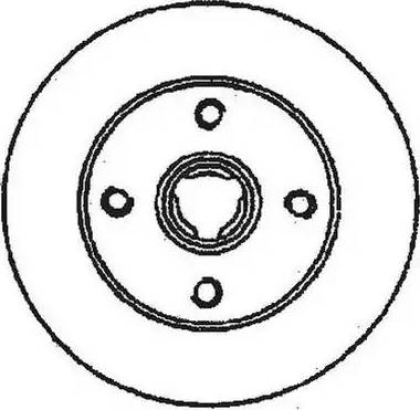 Stop 561460S - Brake Disc autospares.lv