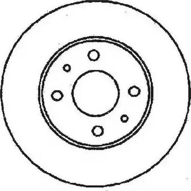 Stop 561486S - Brake Disc autospares.lv