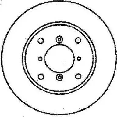 Stop 561505S - Brake Disc autospares.lv