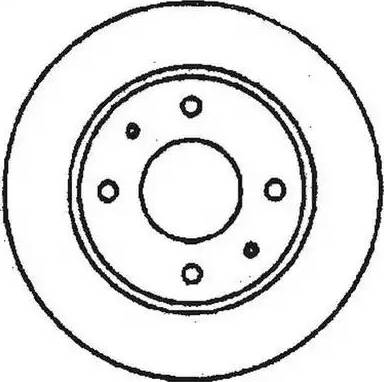 Stop 561582S - Brake Disc autospares.lv