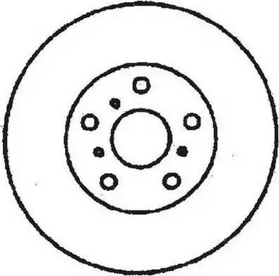 Stop 561619S - Brake Disc autospares.lv