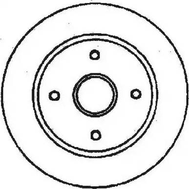 Stop 561679S - Brake Disc autospares.lv