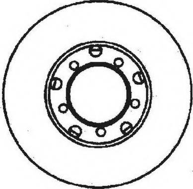 Stop 561135S - Brake Disc autospares.lv