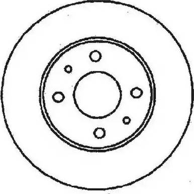 Stop 561380S - Brake Disc autospares.lv