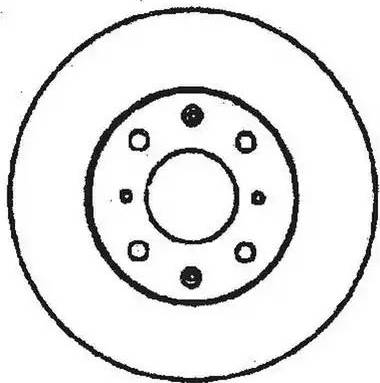 Stop 561383S - Brake Disc autospares.lv