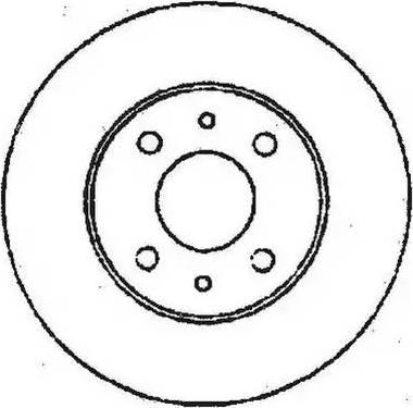 Stop 561387S - Brake Disc autospares.lv