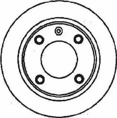 Stop 561704S - Brake Disc autospares.lv