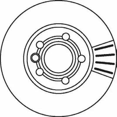 Stop 562043S - Brake Disc autospares.lv