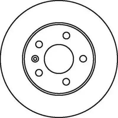 Stop 562072S - Brake Disc autospares.lv