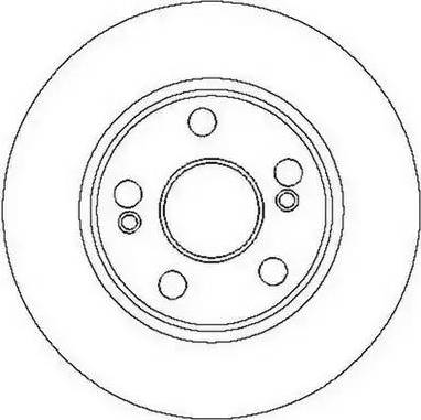 Stop 562104S - Brake Disc autospares.lv