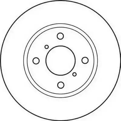 Stop 562124S - Brake Disc autospares.lv