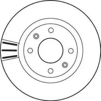 Stop 562128S - Brake Disc autospares.lv