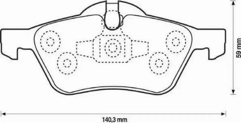 Stop 571992S - Brake Pad Set, disc brake autospares.lv