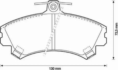 Stop 571940S - Brake Pad Set, disc brake autospares.lv