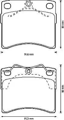 Stop 571948S - Brake Pad Set, disc brake autospares.lv