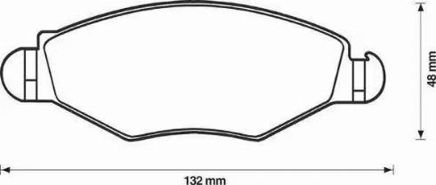 Stop 571954S - Brake Pad Set, disc brake autospares.lv