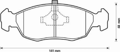 Stop 571902S - Brake Pad Set, disc brake autospares.lv