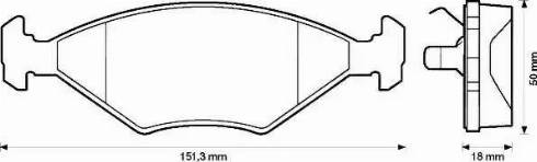 Stop 571916S - Brake Pad Set, disc brake autospares.lv