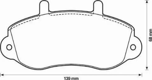 Stop 571932S - Brake Pad Set, disc brake autospares.lv