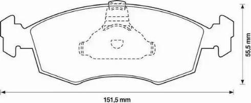 Stop 571974S - Brake Pad Set, disc brake autospares.lv