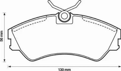 Stop 571460S - Brake Pad Set, disc brake autospares.lv