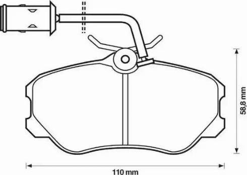 Stop 571471S - Brake Pad Set, disc brake autospares.lv