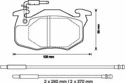 Stop 571525S - Brake Pad Set, disc brake autospares.lv