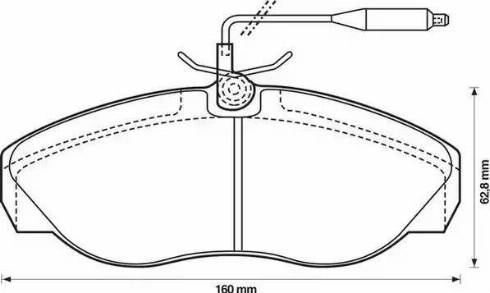 Stop 571840S - Brake Pad Set, disc brake autospares.lv