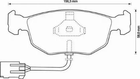 Stop 571851S - Brake Pad Set, disc brake autospares.lv