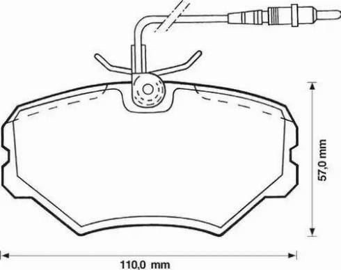 Stop 571857S - Brake Pad Set, disc brake autospares.lv