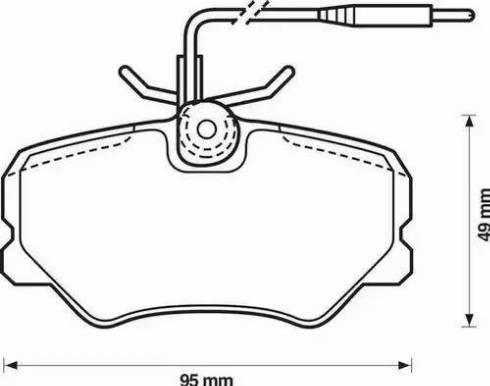 Stop 571359S - Brake Pad Set, disc brake autospares.lv