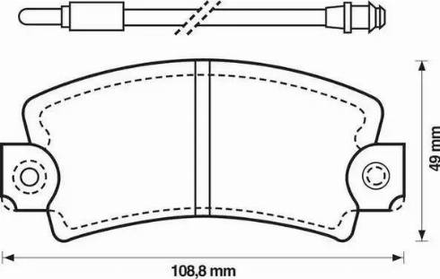 Stop 571337S - Brake Pad Set, disc brake autospares.lv