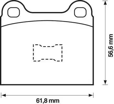 Stop 571221S - Brake Pad Set, disc brake autospares.lv