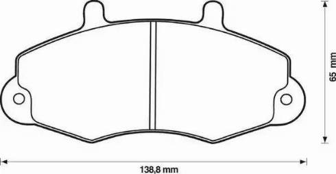 Stop 571745S - Brake Pad Set, disc brake autospares.lv