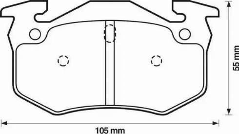 Stop 571747S - Brake Pad Set, disc brake autospares.lv