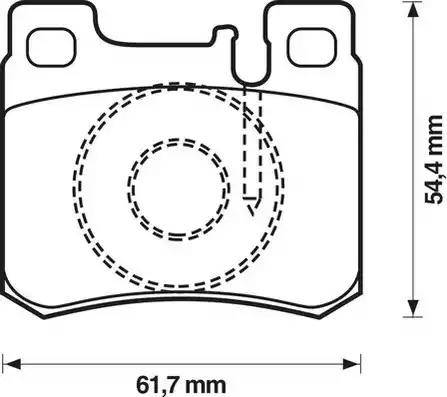 Stop 571753S - Brake Pad Set, disc brake autospares.lv