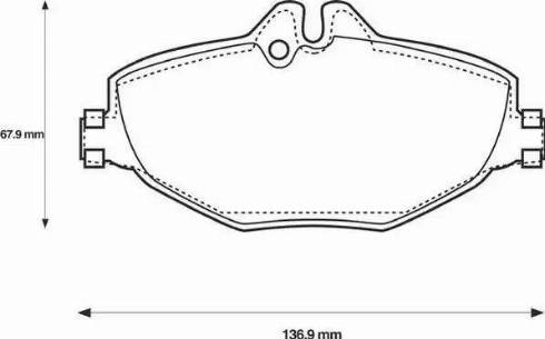 Stop 573091S - Brake Pad Set, disc brake autospares.lv