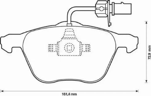 Stop 573047S - Brake Pad Set, disc brake autospares.lv