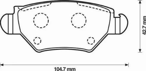 Stop 573010S - Brake Pad Set, disc brake autospares.lv