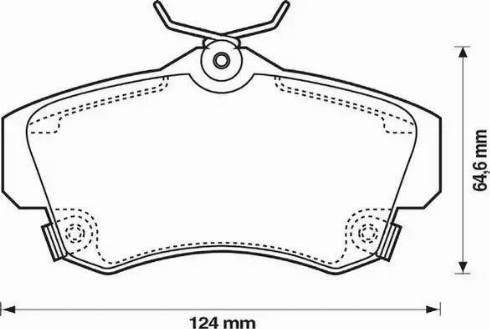 Stop 573033S - Brake Pad Set, disc brake autospares.lv