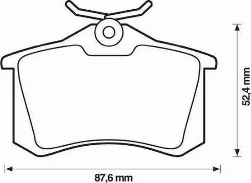 Stop 573032S - Brake Pad Set, disc brake autospares.lv