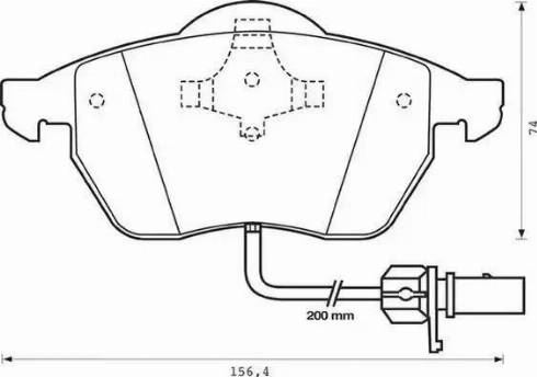 Stop 573022S - Brake Pad Set, disc brake autospares.lv