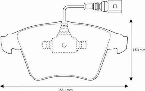 Stop 573160S - Brake Pad Set, disc brake autospares.lv