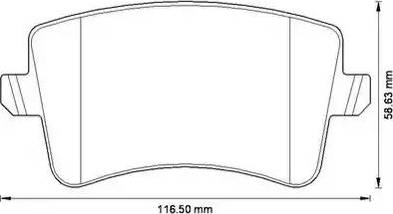 Stop 573259S - Brake Pad Set, disc brake autospares.lv