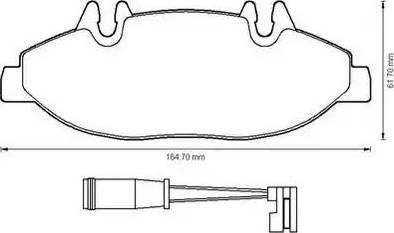 Stop 573221S - Brake Pad Set, disc brake autospares.lv