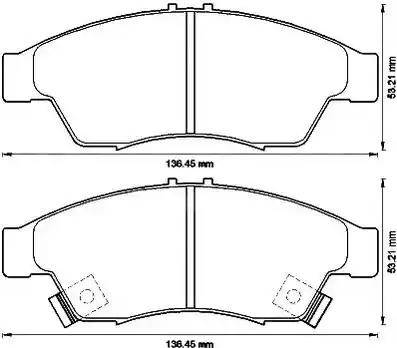 Stop 572545S - Brake Pad Set, disc brake autospares.lv