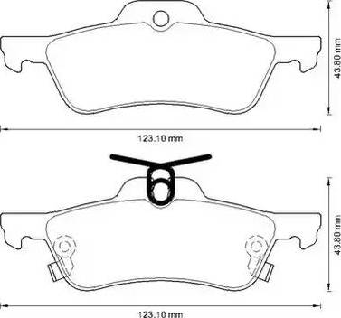 Stop 572588S - Brake Pad Set, disc brake autospares.lv